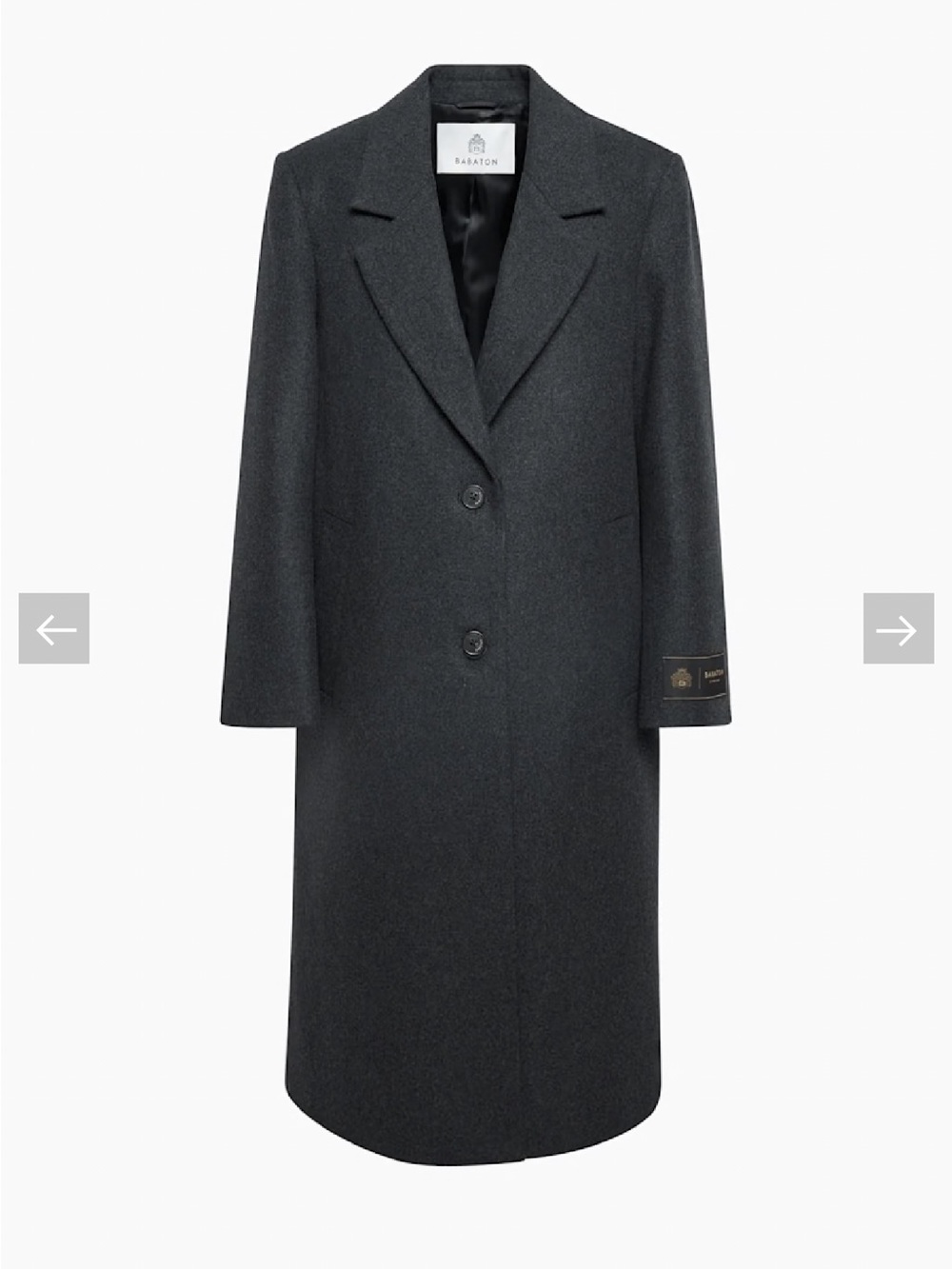 New Aritzia Manhattan wool coat